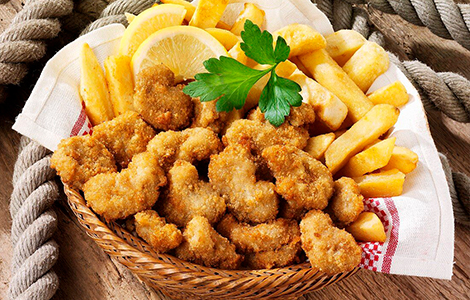 Scampi & Chips